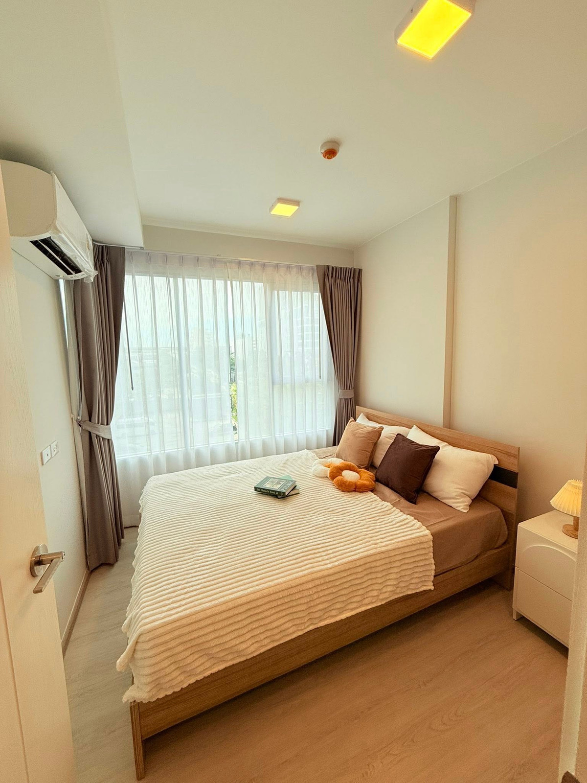 For RentCondoOnnut, Udomsuk : 🍑🦊Plum Condo Sukhumvit 62🦊🍑 2 Bed 1 Bath , Rental 23,000 Baht