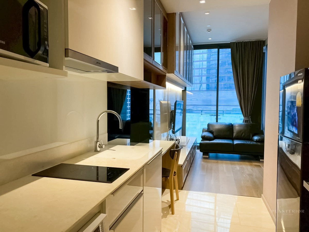 ให้เช่าคอนโดสีลม ศาลาแดง บางรัก : White Room Style ⚪️ Ashton Silom 1bed 36 Sqm Fullyfurnish , Welcome Foreign 30,000- 