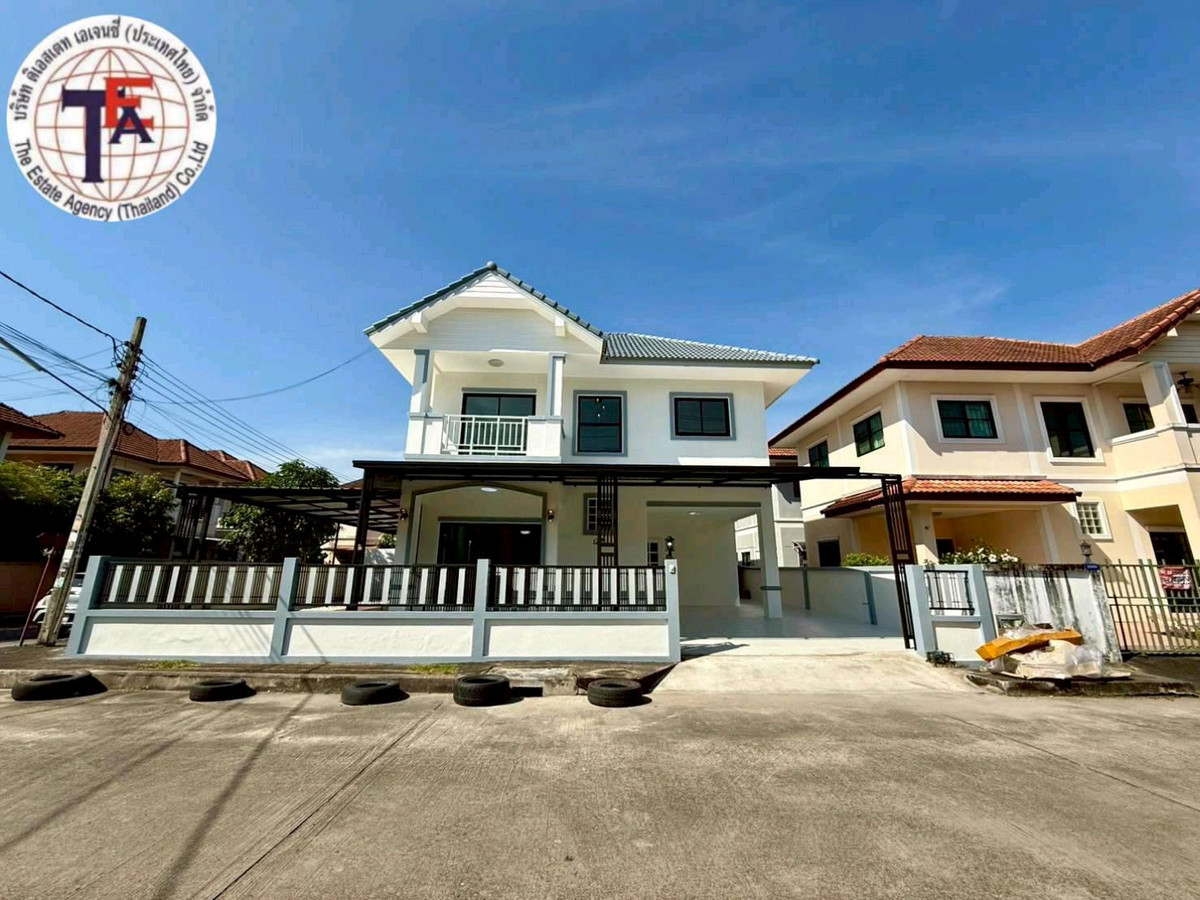 ขายบ้านมีนบุรี-ร่มเกล้า : ขายบ้านเดี่ยว 2 ชั้น หมู่บ้านเต็มสิริ 1 (หลังมุม) มิตรไมตรี 12 หนองจอก มีนบุรี เลียบวารี ประชาร่วมใจ ร่มเกล้า สนามบินสุวรรณภูมิ ลาดกระบัง สุวินทวงศ์