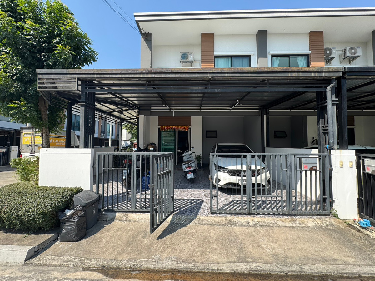 ขายทาวน์โฮมบางแค เพชรเกษม : ขายทาวน์โฮมหลังมุม ยูนิโอ ทาวน์ เพชรเกษม 110 ใกล้ MRT หลักสอง พร้อมเข้าอยู่ ต่อเติมเต็ม (ไม่รับนายหน้า)