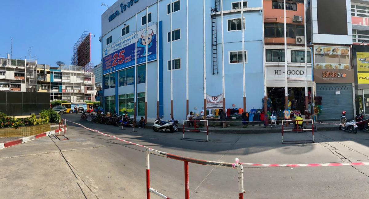 ขายอาคารพาณิชย์ราชเทวี พญาไท : ขายอาคารพาณิชย์ 5 ชั้น ข้างโรงแรมอินทรา ประตูน้ำ ย่านการค้า