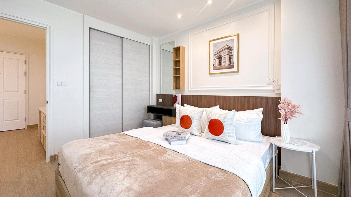 For SaleCondoRamkhamhaeng, Hua Mak : 🏙Good condo, location like it🤩📍 “U Delight@Hua Mak“ 🚅Near MRT, ARL, just come and move in now🤗🤗