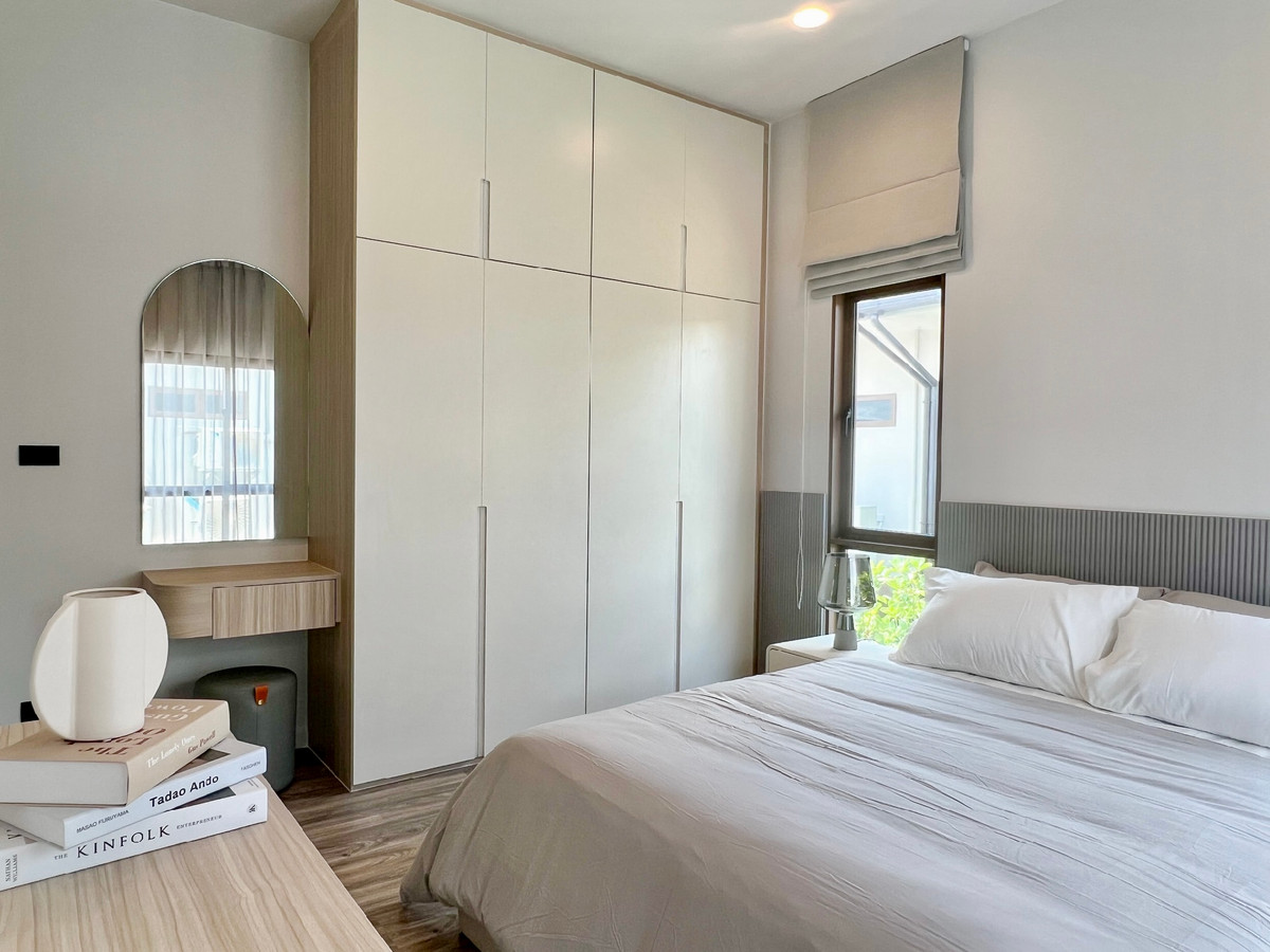 ให้เช่าบ้านพัฒนาการ ศรีนครินทร์ : ให้เช่าบ้านเดี่ยว Burasiri Krungthep Kreetha | หลังริม พื้นที่สวนใหญ่ | ตกแต่งครบ พร้อมเข้าอยู่ | Pet Friendly