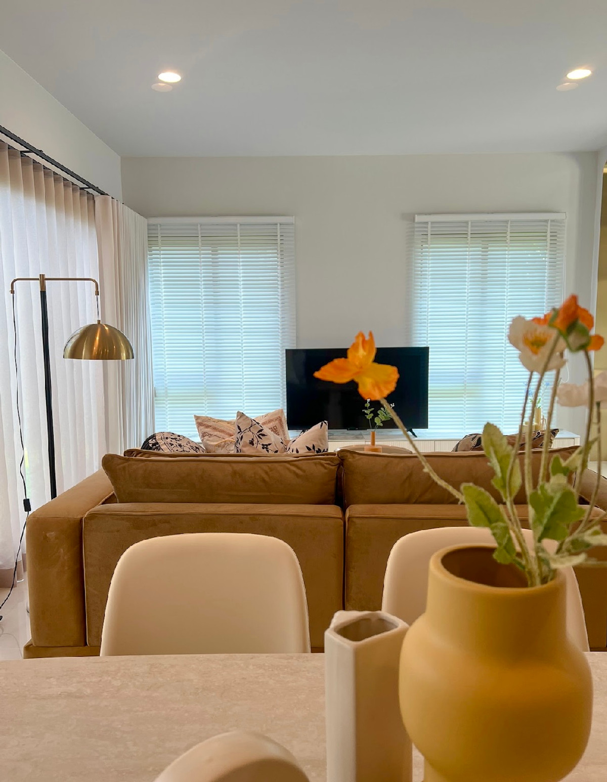 ให้เช่าบ้านพัฒนาการ ศรีนครินทร์ : ให้เช่าบ้านเดี่ยว Burasiri Krungthep Kreetha | หลังริม พื้นที่สวนใหญ่ | ตกแต่งครบ พร้อมเข้าอยู่ | Pet Friendly