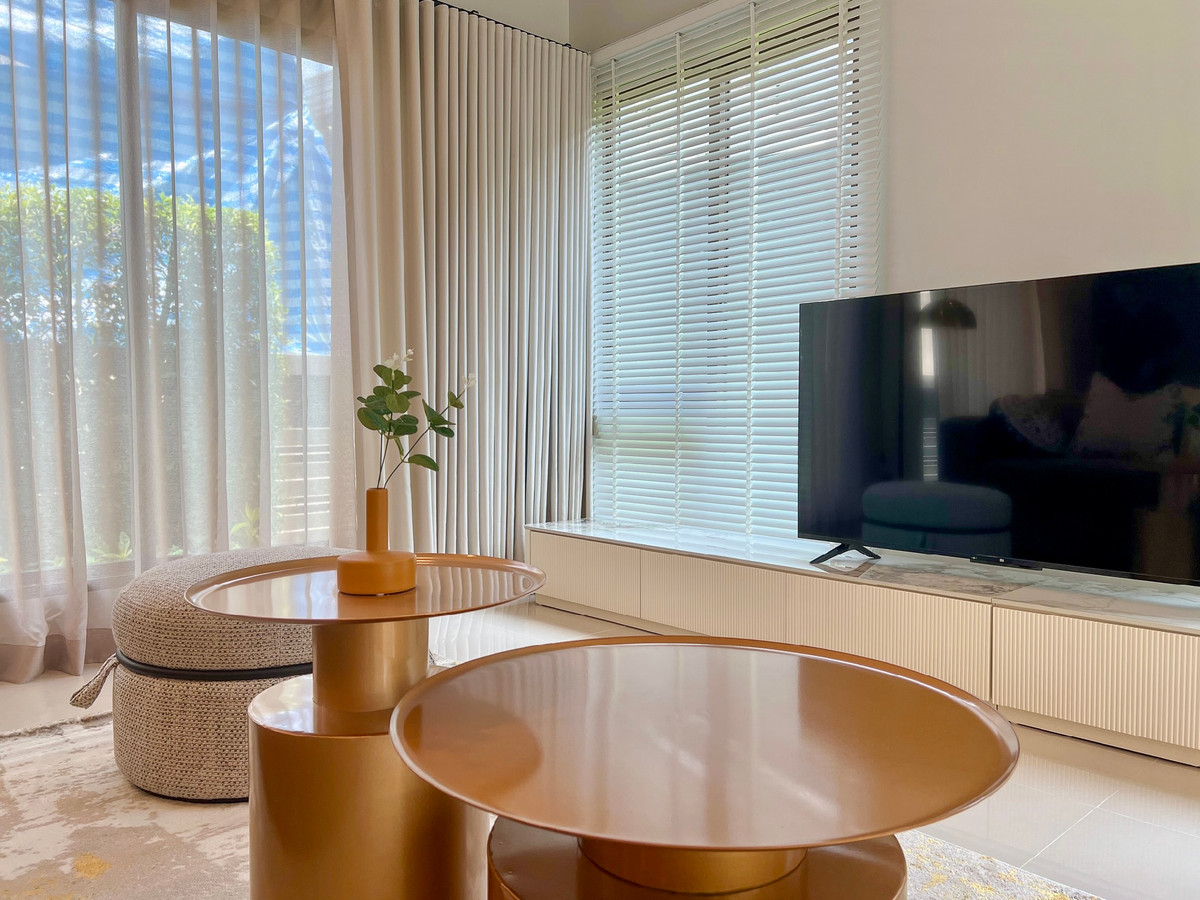 ให้เช่าบ้านพัฒนาการ ศรีนครินทร์ : ให้เช่าบ้านเดี่ยว Burasiri Krungthep Kreetha | หลังริม พื้นที่สวนใหญ่ | ตกแต่งครบ พร้อมเข้าอยู่ | Pet Friendly