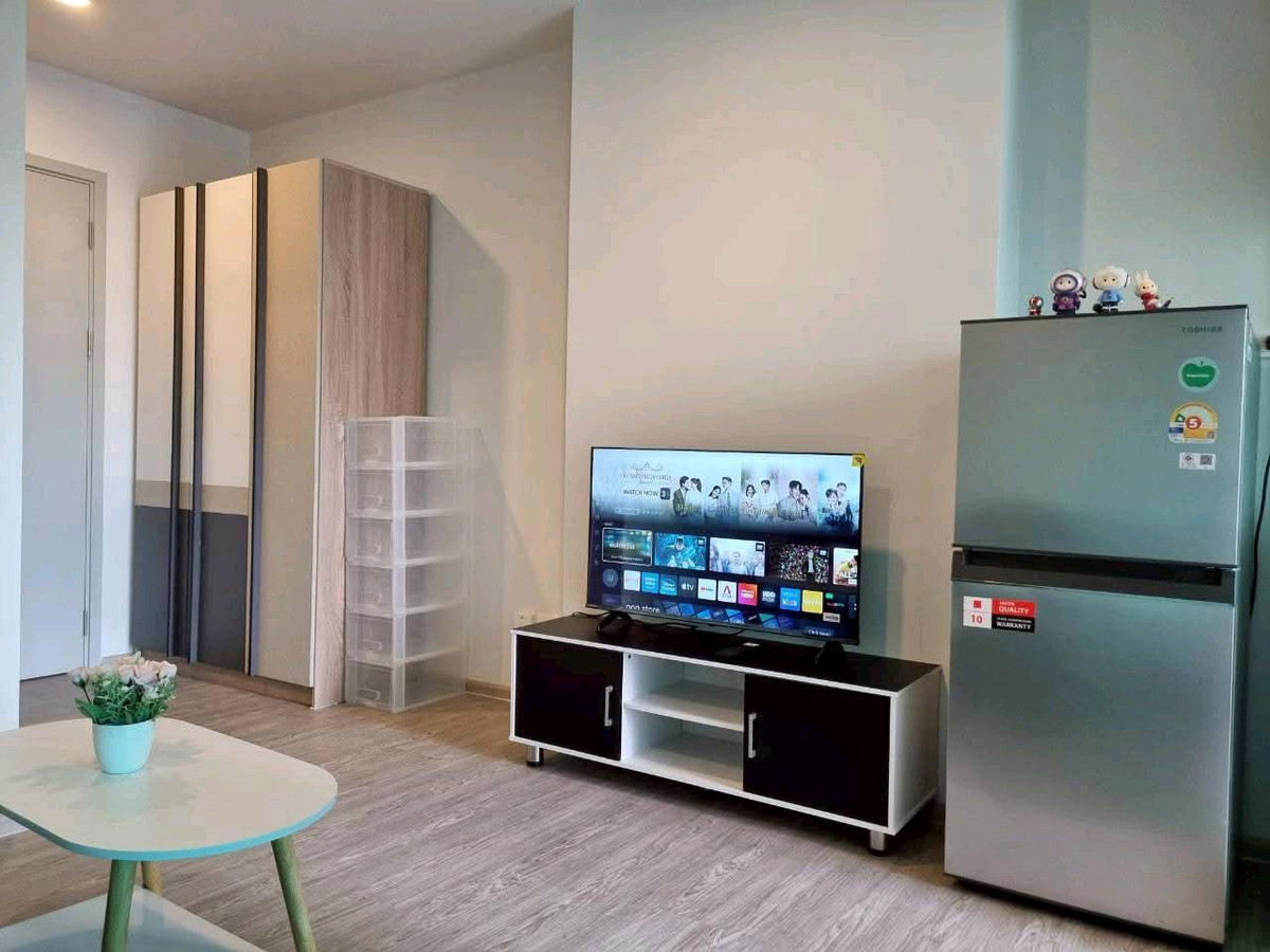 For RentCondoBangna, Bearing, Lasalle : ✨🍃 Condo ready to move in, walk only 400 m. to BTS Bangna, good location, convenient travel, near Central Bangna, BITEC Bangna, Mega Bangna.