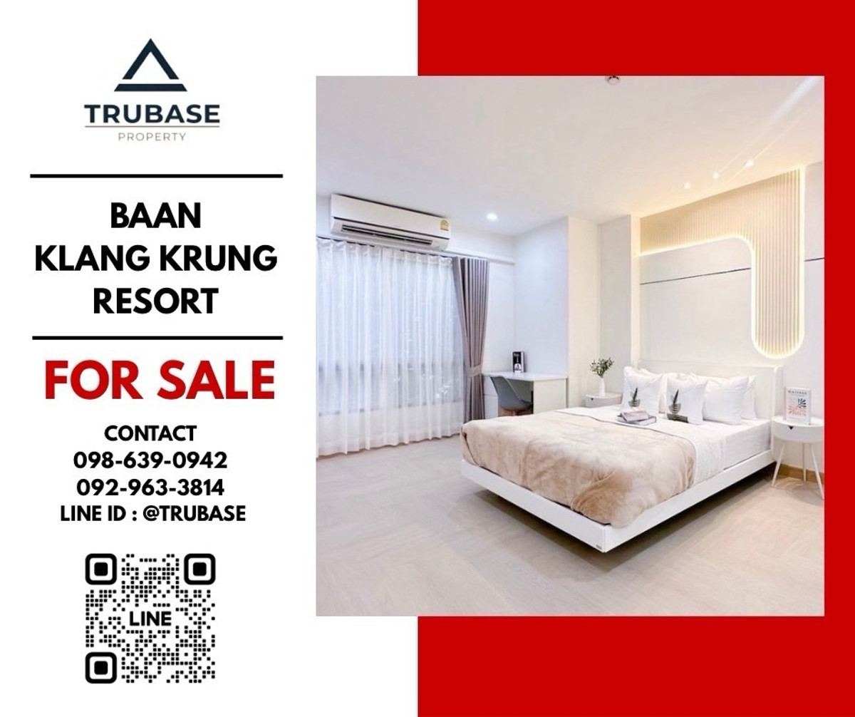 For SaleCondoRatchadapisek, Huaikwang, Suttisan : 📍Condo for sale in the middle of the city, Resort Ratchada 7 
, very beautiful room, prime location, close to the city, convenient travel, resort atmosphere in the middle of the city 🌴🏙️