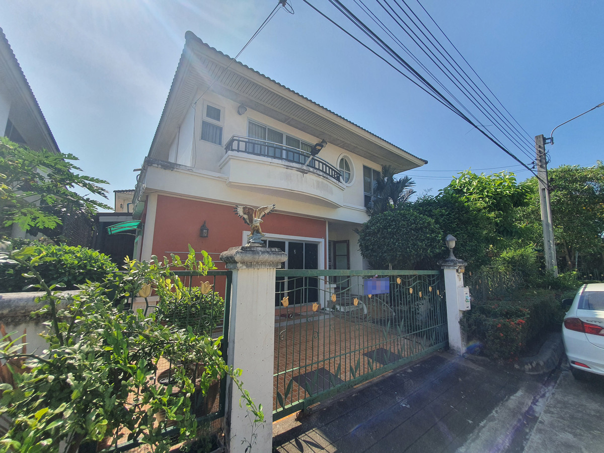 ขายบ้านพระราม 5 ราชพฤกษ์ บางกรวย : บ้านเดี่ยวหลังมุม บ้านมือสองนนทบุรี ม.ศุภาลัยการ์เด้นวิลล์ วงแหวนปิ่นเกล้า-พระราม5 เนื้อที่ 59 ตร.ว. ภายในกว้างขวาง ต่อเติมครบพร้อมอยู่ เดินทางสะดวก ใกล้เซ็นทรัลเวสต์เกต, Plus Mall บางใหญ่