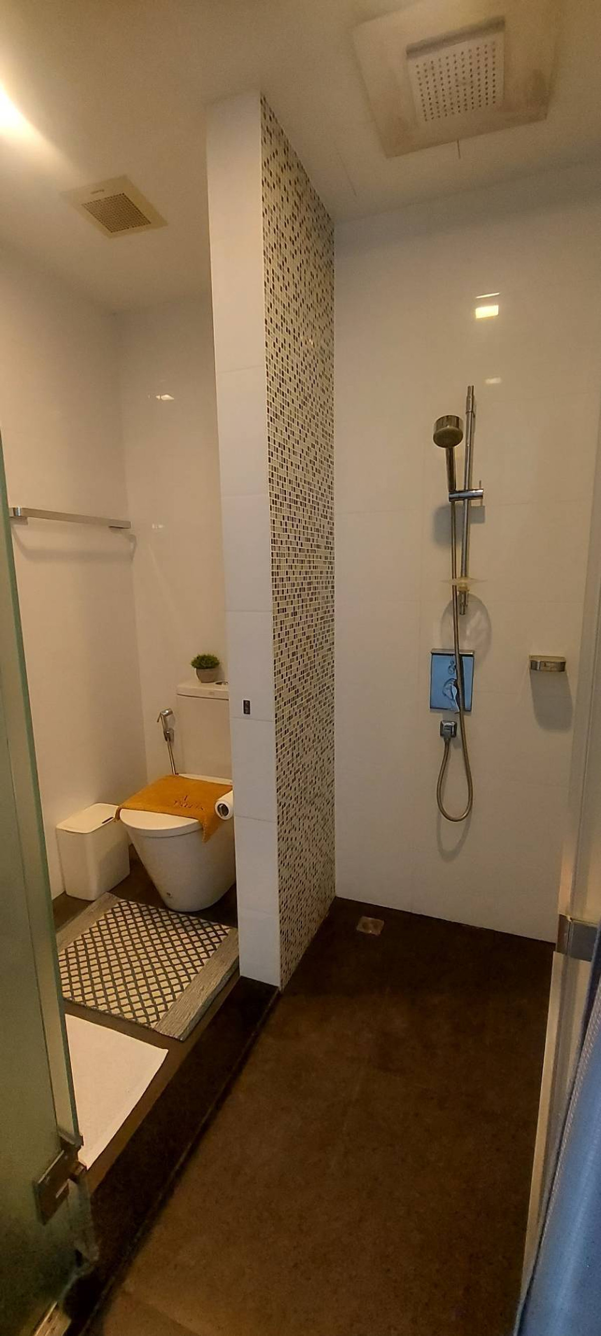 For SaleCondoRama9, Petchburi, RCA : Condo for sale, A Space ID Asoke-Ratchada, 1 bedroom, high floor, very beautiful, MRT Rama 9.