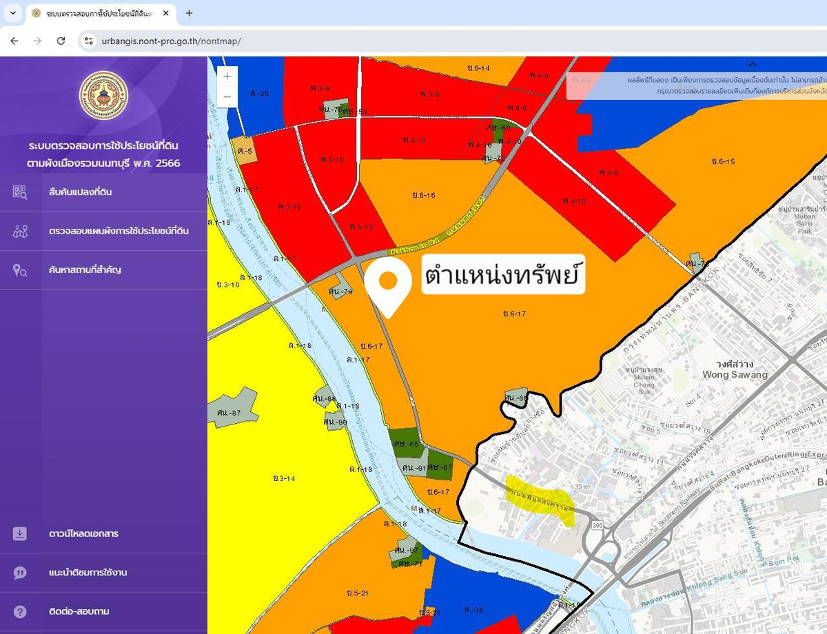 For SaleOfficeRama5, Ratchapruek, Bangkruai : ✨ Prime Land for Sale – 688 sq.w. with Showroom on Phibulsongkram Road