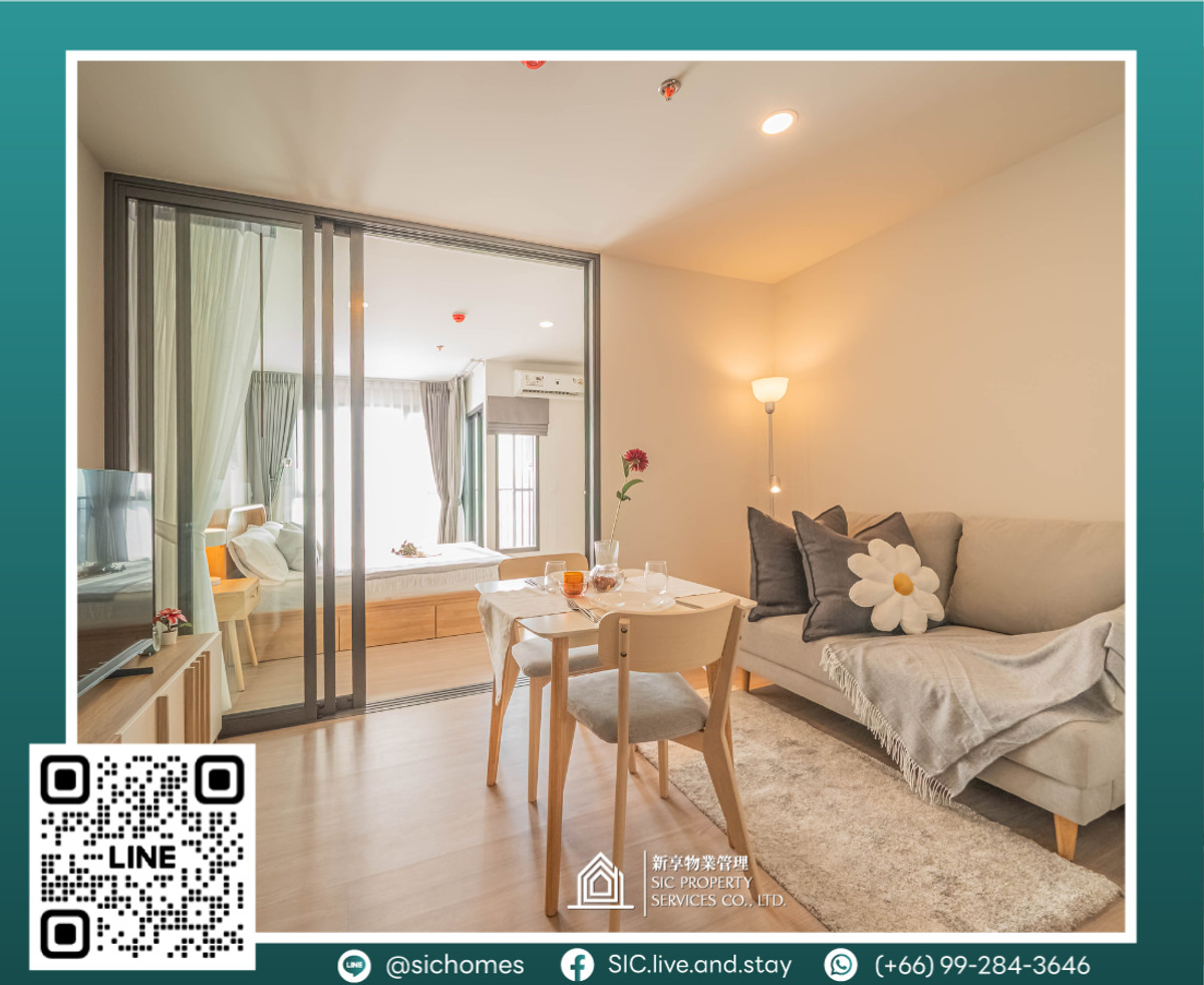 For RentCondoKhlongtoei, Kluaynamthai : For rent ✨Aspire Sukhumvit Rama4✨1 bedroom, size 31 sq m, new room, fully furnished, ready to move in 😍💕 near BTS Phra Khanong 🚅