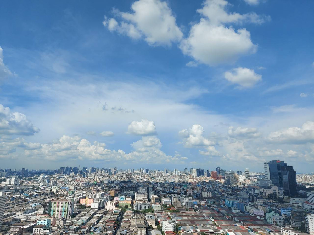 For SaleCondoRama9, Petchburi, RCA : Condo for sale, A Space ID Asoke-Ratchada, 1 bedroom, high floor, very beautiful, MRT Rama 9.