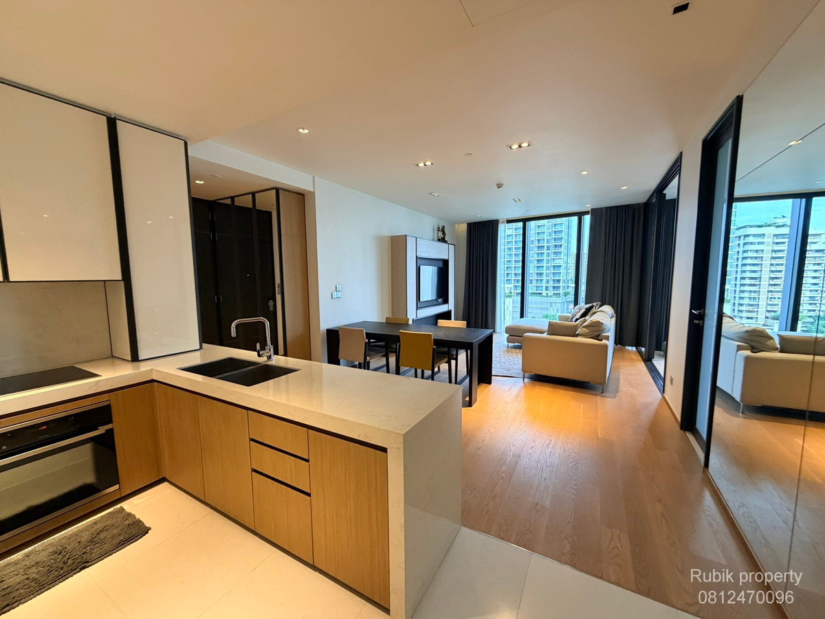For RentCondoSukhumvit, Asoke, Thonglor : ✨ BEATNIQ Sukhumvit 32 — Ultra Luxury Corner Unit | RB1490 2+1 Bedrooms • 3 Bathrooms • 110 sqm • 10th floor | High ceiling, open view, Rare Item room