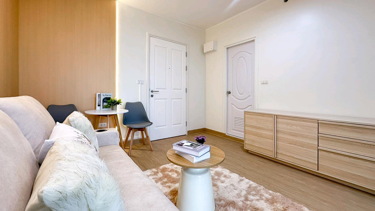 For SaleCondoRamkhamhaeng, Hua Mak : 🌟🌟U Delight​@Hua Mak🤗🤩 Do you like it??💕🏙Beautiful room, good price, great location, near MRT, near ARL🚅