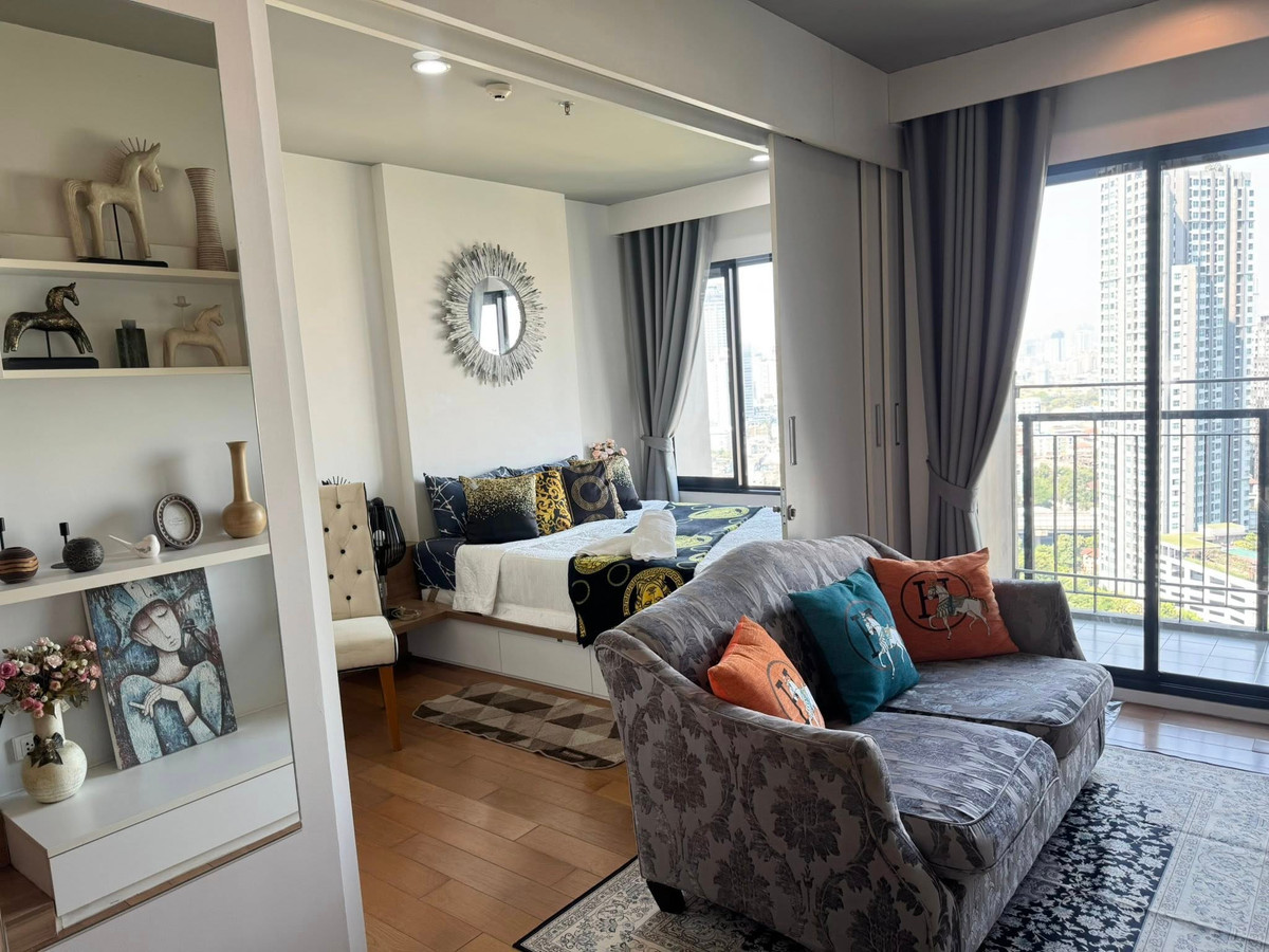 For RentCondoOnnut, Udomsuk : P-2889 Condo for rent, Blocd 77, ready to move in, high floor, river view, near BTS On Nut.