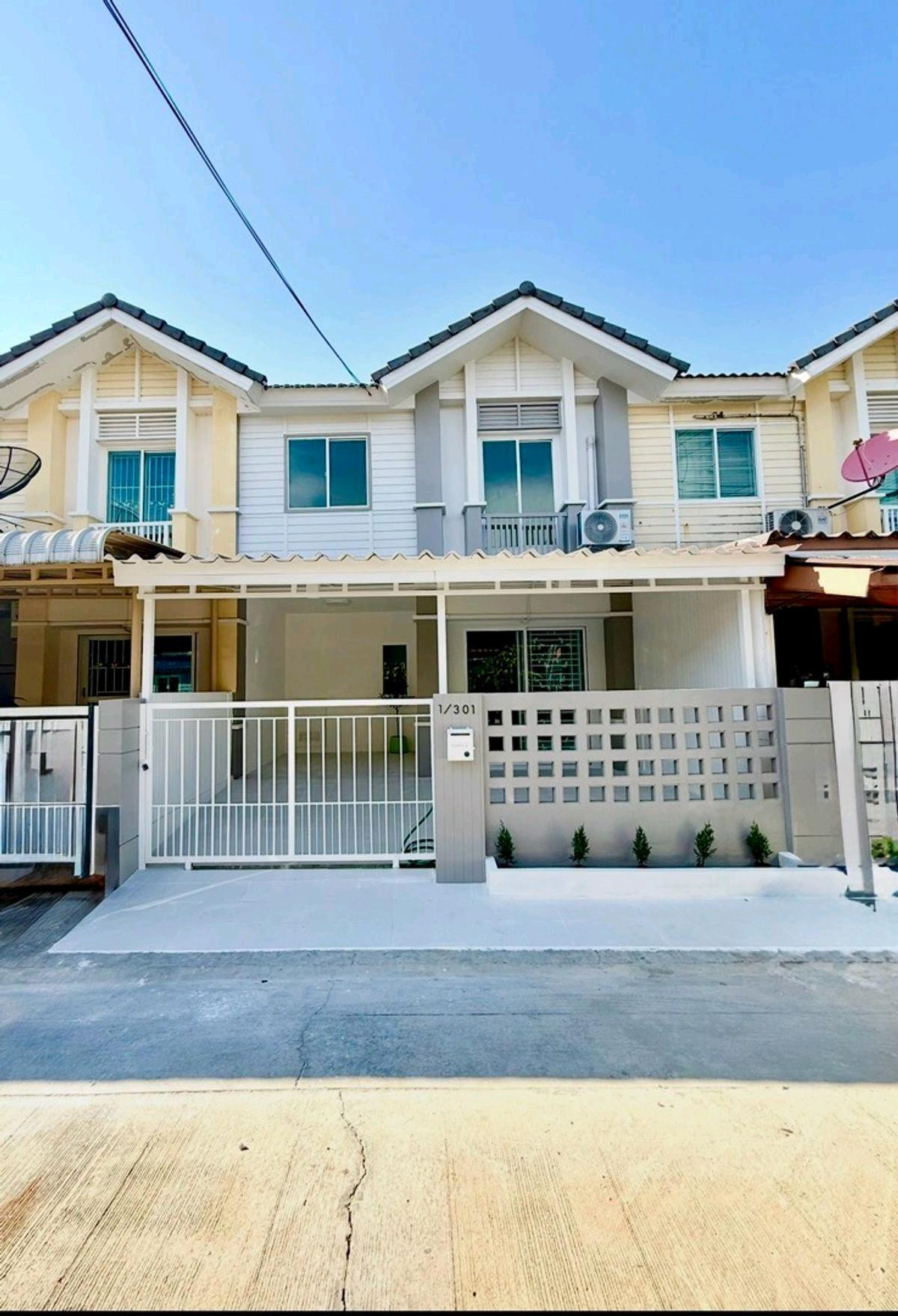 For RentTownhomeRama 2, Bang Khun Thian : 📌 Can accept short-term contracts 📦 Just carry your bags and move in, fully furnished, ready to move in immediately!