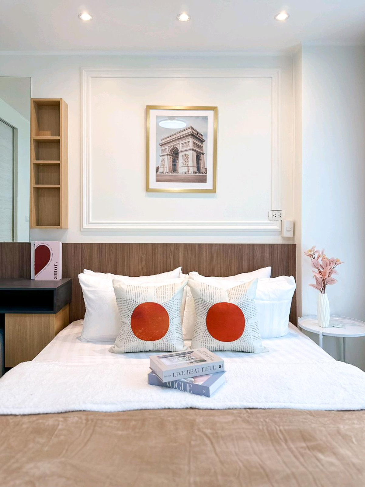 For SaleCondoRamkhamhaeng, Hua Mak : 🌟🌟U Delight​@Hua Mak🤗🤩 Do you like it??💕🏙Beautiful room, good price, great location, near MRT, near ARL🚅