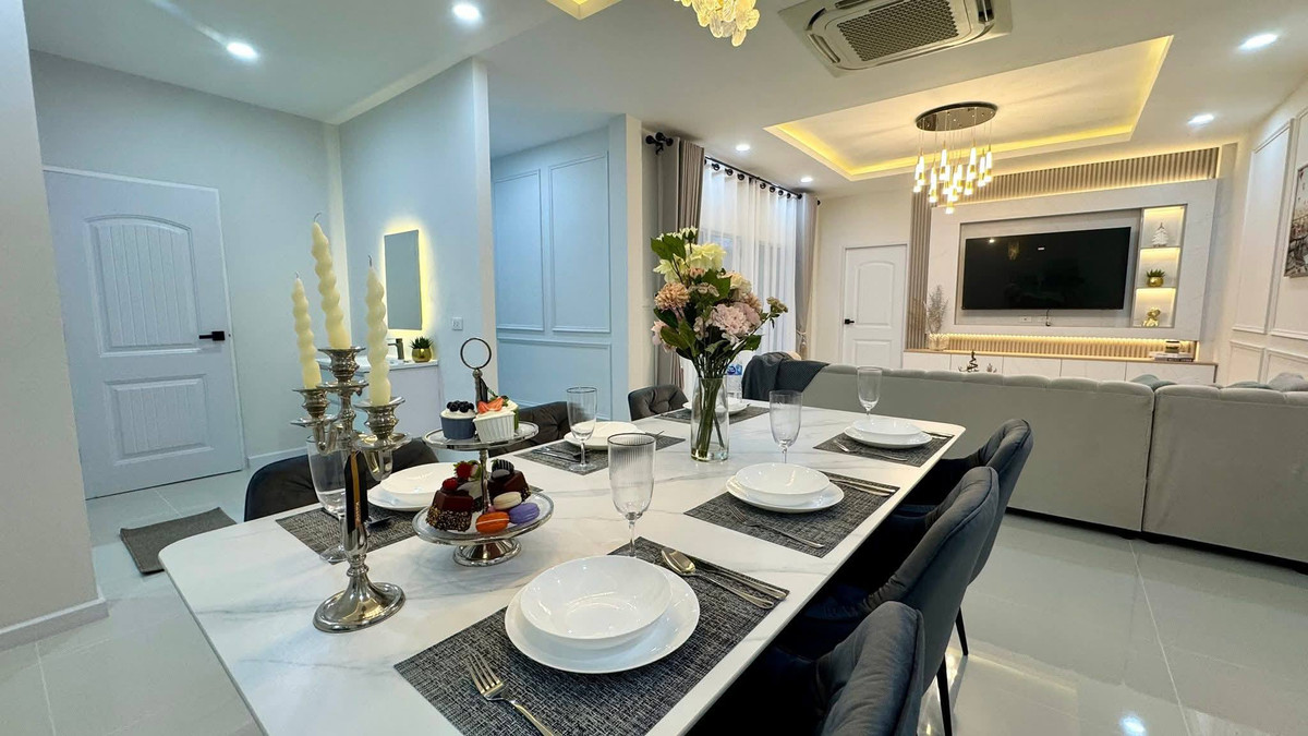 For SaleHousePattaya, Bangsaen, Chonburi : Inplace Village / 3 bedrooms (for sale), Moo Baan Inplace / 3 bedrooms (FOR SALE) BEWN023