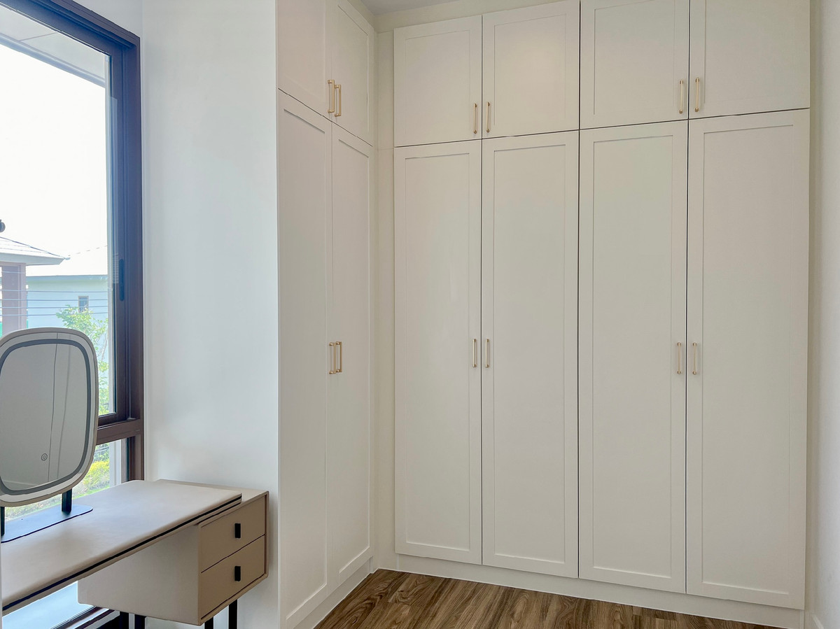 ให้เช่าบ้านพัฒนาการ ศรีนครินทร์ : ให้เช่าบ้านเดี่ยว Burasiri Krungthep Kreetha | หลังริม พื้นที่สวนใหญ่ | ตกแต่งครบ พร้อมเข้าอยู่ | Pet Friendly