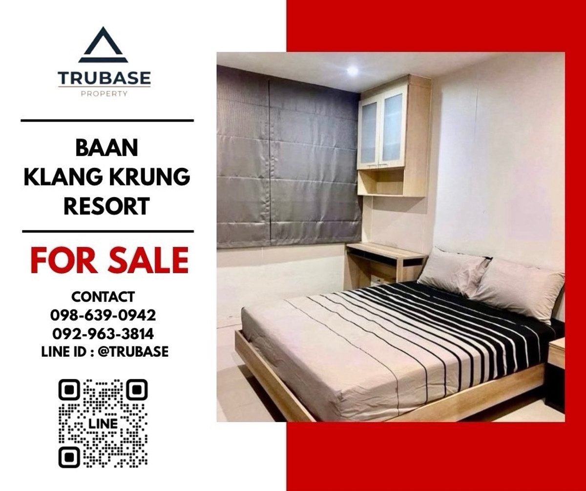For SaleCondoRatchadapisek, Huaikwang, Suttisan : 📍 Condo for sale in the middle of the city, Resort Ratchada 7 
, prime location, close to the city, convenient travel, resort atmosphere in the middle of the city 🌴🏙️