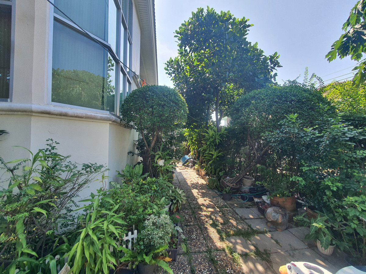 ขายบ้านพระราม 5 ราชพฤกษ์ บางกรวย : บ้านเดี่ยวหลังมุม บ้านมือสองนนทบุรี ม.ศุภาลัยการ์เด้นวิลล์ วงแหวนปิ่นเกล้า-พระราม5 เนื้อที่ 59 ตร.ว. ภายในกว้างขวาง ต่อเติมครบพร้อมอยู่ เดินทางสะดวก ใกล้เซ็นทรัลเวสต์เกต, Plus Mall บางใหญ่