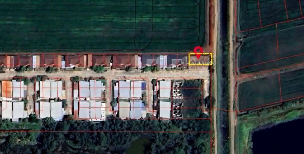 For SaleLandPathum Thani,Rangsit, Thammasat : Empty land for sale Pinruthai Village, area 63.3 sq m, Khlong 7, Bueng Bon Subdistrict, Nong Suea District, Pathum Thani Province