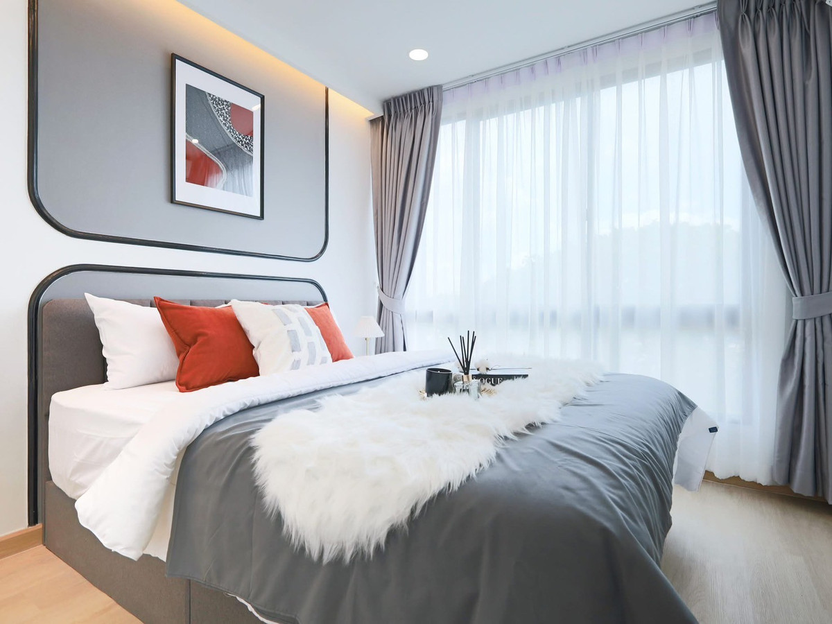 For SaleCondoOnnut, Udomsuk : Udomsuk zone, installment 7,xxx, better than renting || Big room 32 sq m.✨ || Open view, complete central area🤩 || 5 minutes Central Bangna 🛍