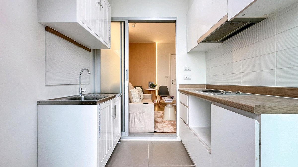 For SaleCondoRamkhamhaeng, Hua Mak : 🏙Good condo, location like it🤩📍 “U Delight@Hua Mak“ 🚅Near MRT, ARL, just come and move in now🤗🤗