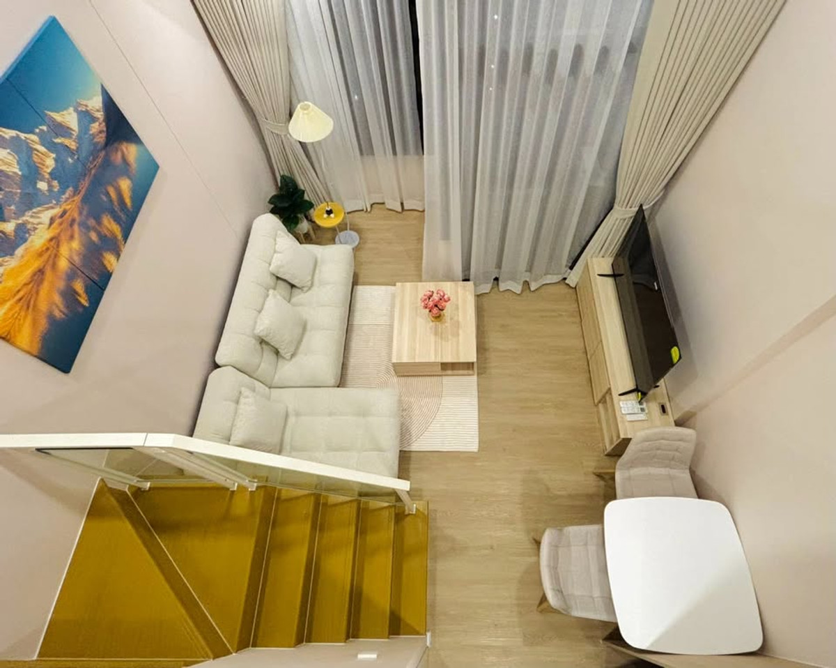 ให้เช่าคอนโดพระราม 9 เพชรบุรีตัดใหม่ RCA : 🟦🟩 [For Rent] Landmark @ MRTA Station (Siamese Rama 9) | Duplex 37 sq.m | B Building, 16th Fl. | 23,000 THB/Month | Ref: T2125 | LINE: @323gqmho 🟩🟦