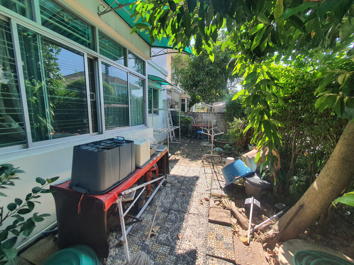 ขายบ้านพระราม 5 ราชพฤกษ์ บางกรวย : บ้านเดี่ยวหลังมุม บ้านมือสองนนทบุรี ม.ศุภาลัยการ์เด้นวิลล์ วงแหวนปิ่นเกล้า-พระราม5 เนื้อที่ 59 ตร.ว. ภายในกว้างขวาง ต่อเติมครบพร้อมอยู่ เดินทางสะดวก ใกล้เซ็นทรัลเวสต์เกต, Plus Mall บางใหญ่