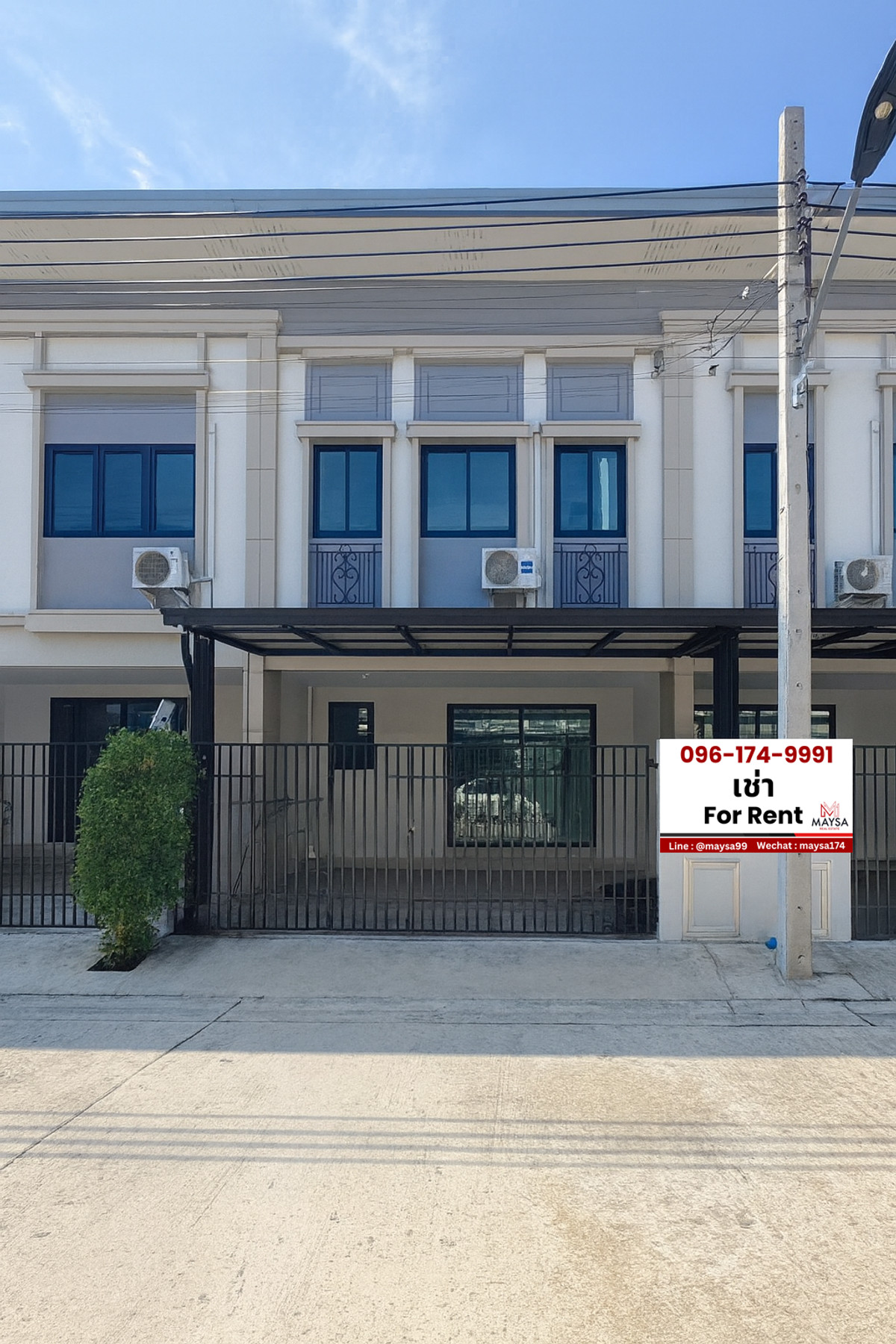 For RentTownhomeMin Buri, Romklao : 🏠 Townhome for rent Grand Verona Ramkhamhaeng-Romklao 🎉 near Big C Romklao 4 km. Beautiful house, complete with furniture and electrical appliances. Ready to move in ✅✅