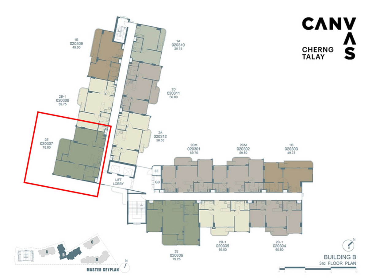 ขายคอนโดภูเก็ต : สอบถามโทร : 096-263-5414 (เจ้าของขายเอง โควต้าต่างชาติ) CANVAS Cherngtalay 2-Bedrooms 2-Bathrooms วิวสวยที่สุดในโครงการ ราคา VVIP รับเอเจ้นท์