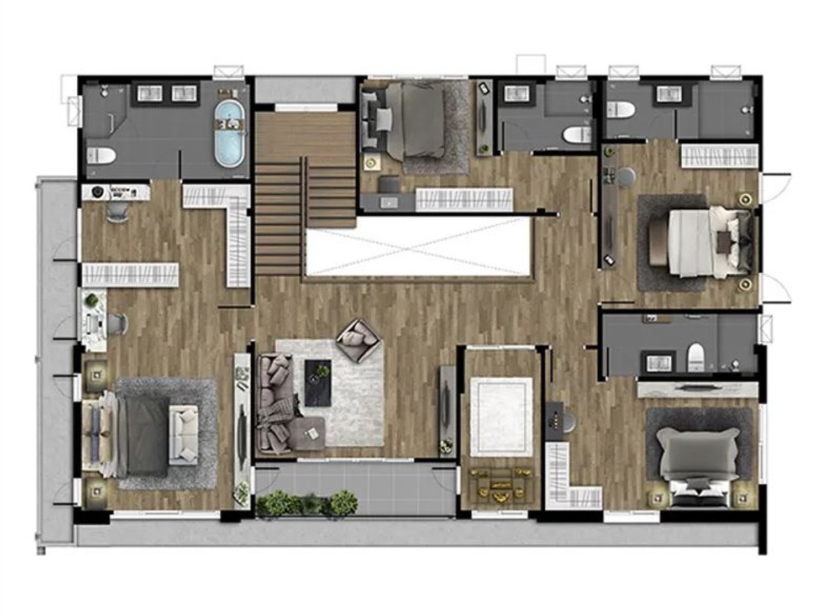 บ้านบางนา แบริ่ง ลาซาล : SALE/RENT The City บางนา บ้านใหญ่ Size XXL 5 ห้องนอน ใกล้ MEGA บางนา