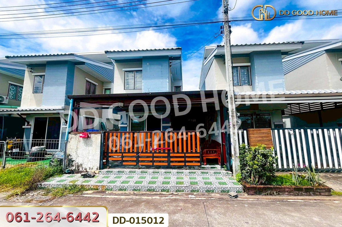 For SaleHousePattaya, Bangsaen, Chonburi : DD-015012 Single House, Baan Eua-Athorn Keha Bowin, Sriracha-Bowin, Chonburi, near Phan Saded Nai New Market