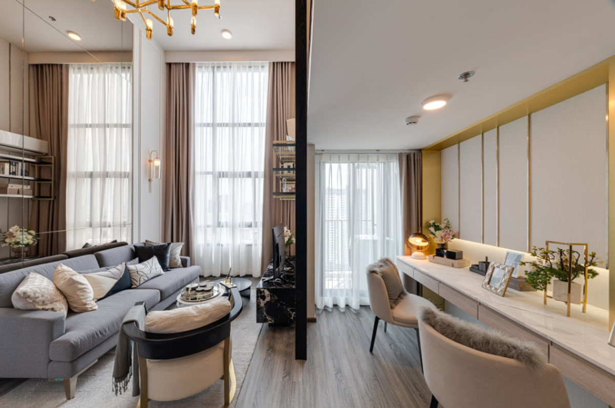 For SaleCondoSeri Thai, Ramkhamhaeng Nida : 💰 Best value! Discount up to 850,000 baht! 1 Bed Hybrid next to the train station! Best price in the project! 🚇✨📞: 065-626-5636