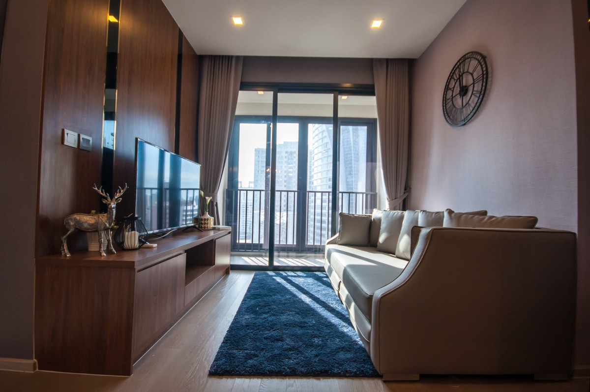For RentCondoSukhumvit, Asoke, Thonglor : For rent Condo Ashton Asoke 2 bed 1 bath fully furnished (S03-1833) 