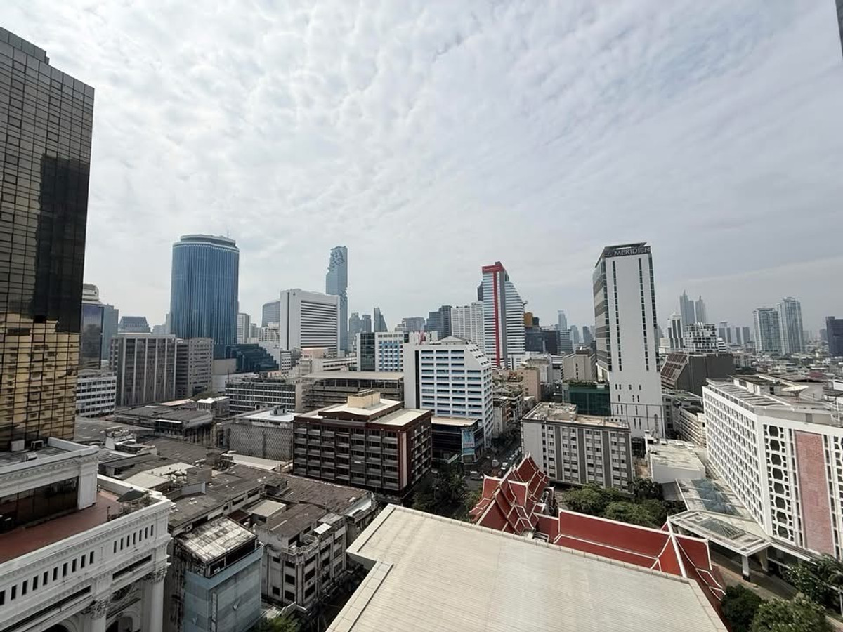 ให้เช่าคอนโดสยาม จุฬา สามย่าน : ห้องนี้เงียบไม่ได้ยินเสียงถนน🌟❗️มีโซฟาเบด เครื่องซัก-อบผ้า พร้อมอยู่ค่ะ🔥