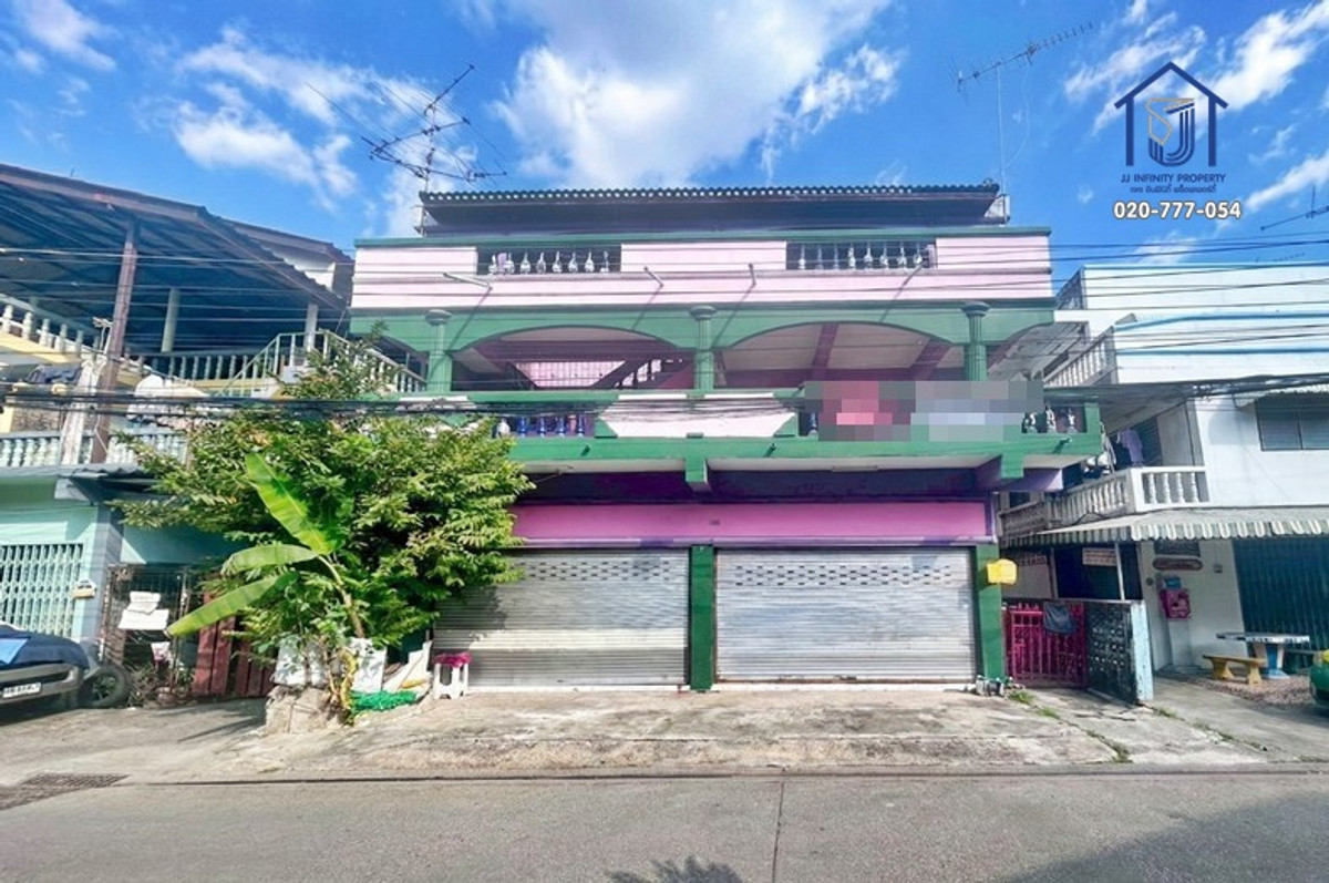 ขายปทุมธานี รังสิต ธรรมศาสตร์ : ขายห้องเช่า 3 ชั้น 22 ห้อง ซอยรังสิต–นครนายก 4 คลอง1 ใกล้ฟิวเจอร์พาร์ค รังสิต 