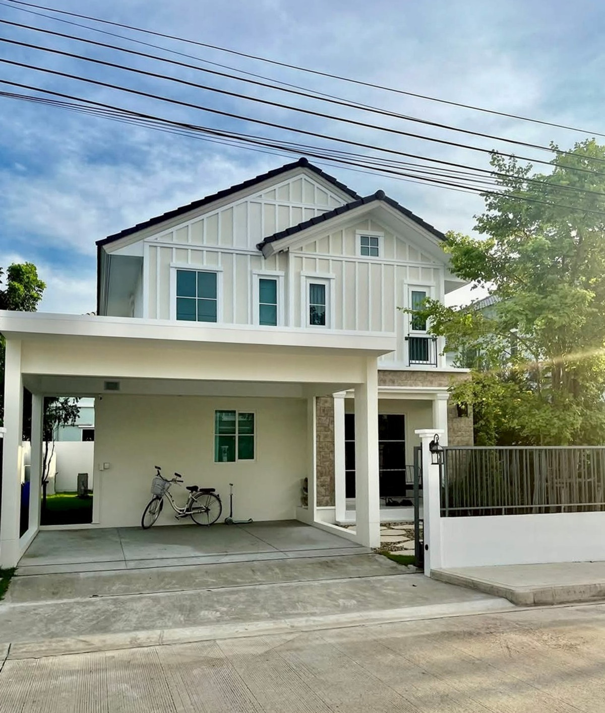 ให้เช่าบ้านบางนา แบริ่ง ลาซาล : SH90 ให้เช่า บ้านเดี่ยว หมู่บ้าน วิลลาจจิโอ 2 ศรีนครินทร์-บางนา Villaggio 2 Srinakarin-Bangna #บ้านเดี่ยวใกล้เมกาบางนา #บ้านเดี่ยวถนนบัวนครินทร์