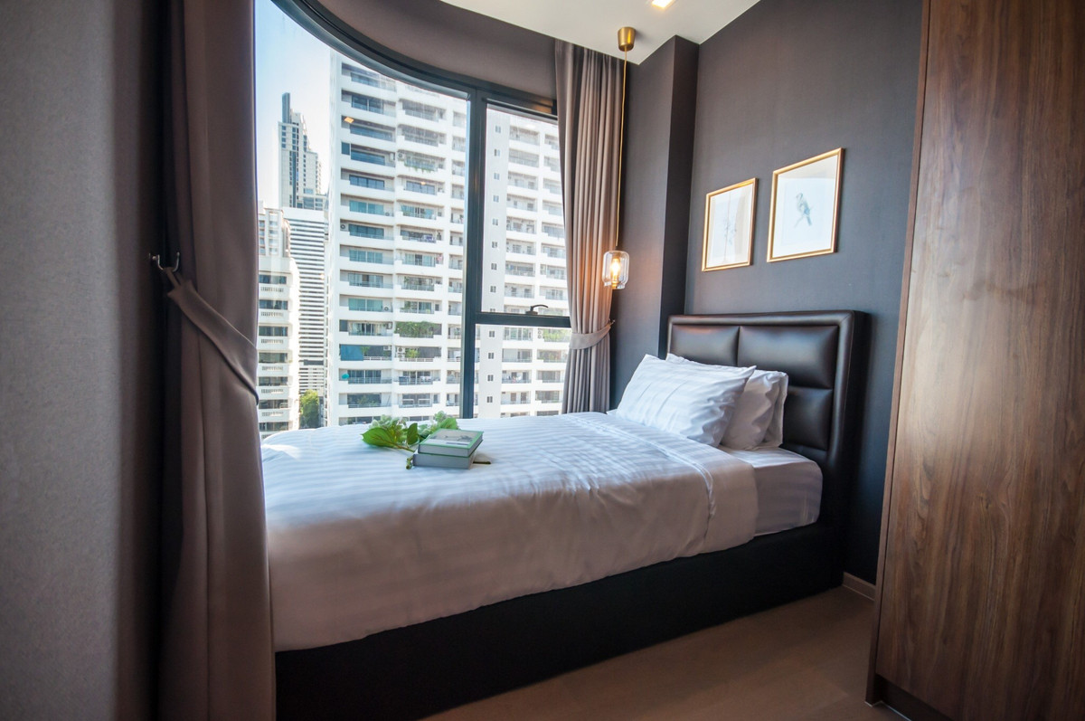 For RentCondoSukhumvit, Asoke, Thonglor : For rent Condo Ashton Asoke 2 bed 1 bath fully furnished (S03-1833) 