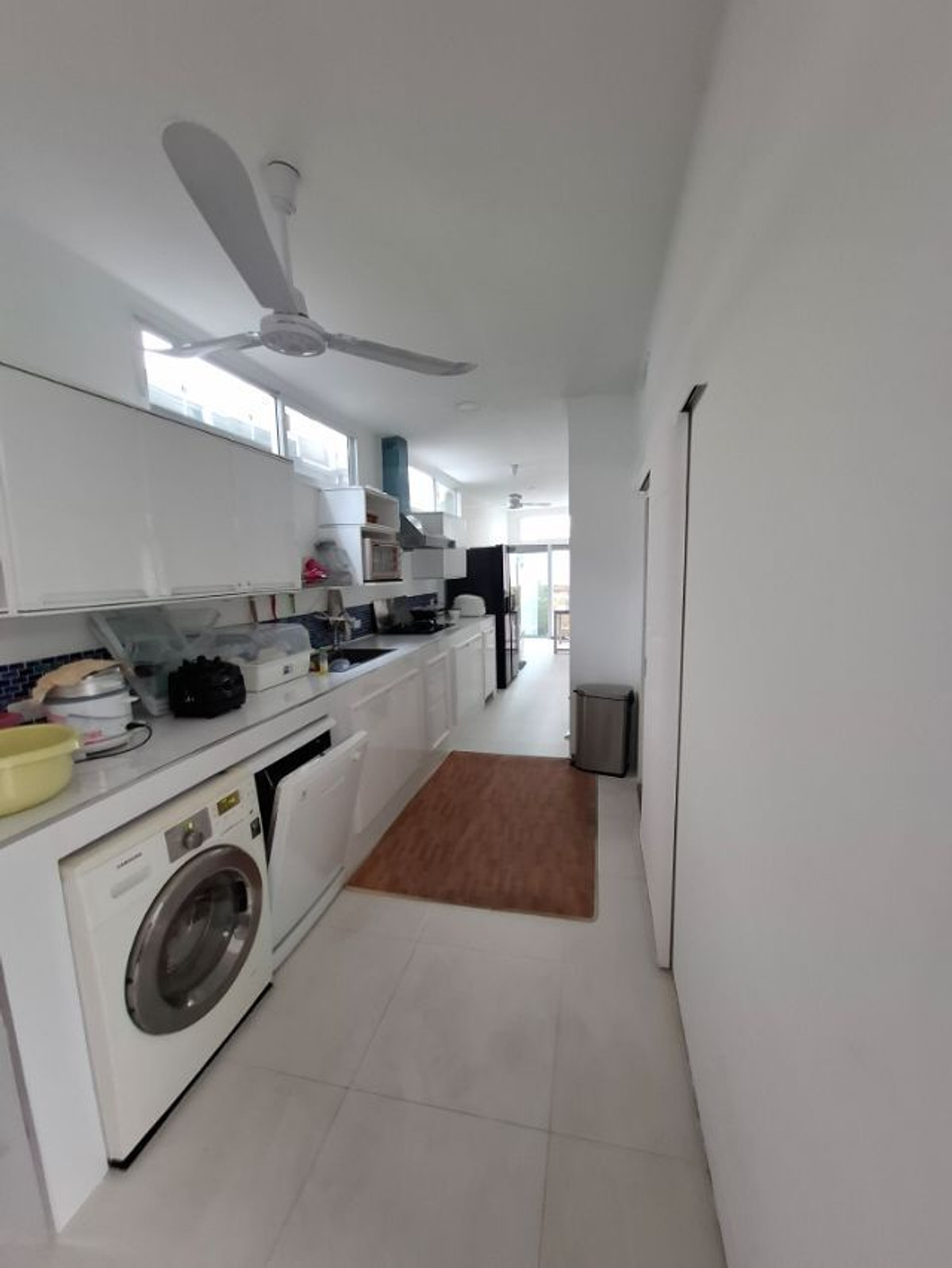 For SaleHouseLadkrabang, Suwannaphum Airport : 70 sq m, 3 bedrooms, 3 bathrooms, 2-story detached house, Passorn Prestige On Nut.