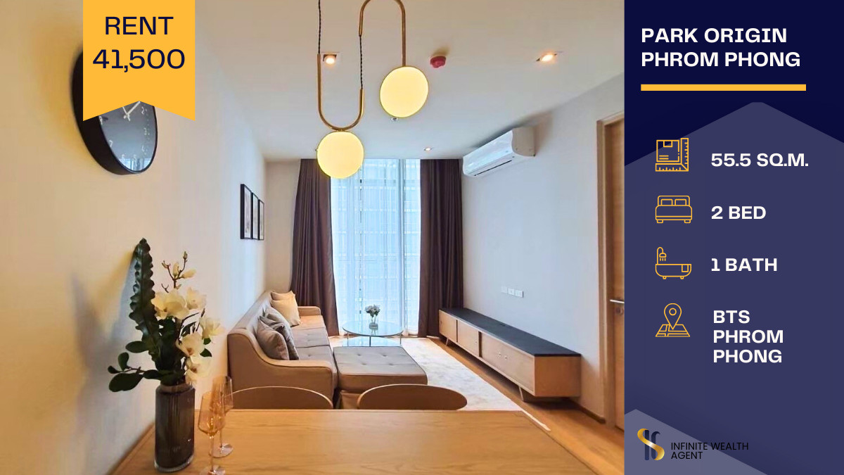 ให้เช่าคอนโดสุขุมวิท อโศก ทองหล่อ : ✨ห้องสวยจัดเต็ม 🎨 เฟอร์ครบ พร้อมอยู่ทันที ที่ Park Origin Phrom Phong!💛