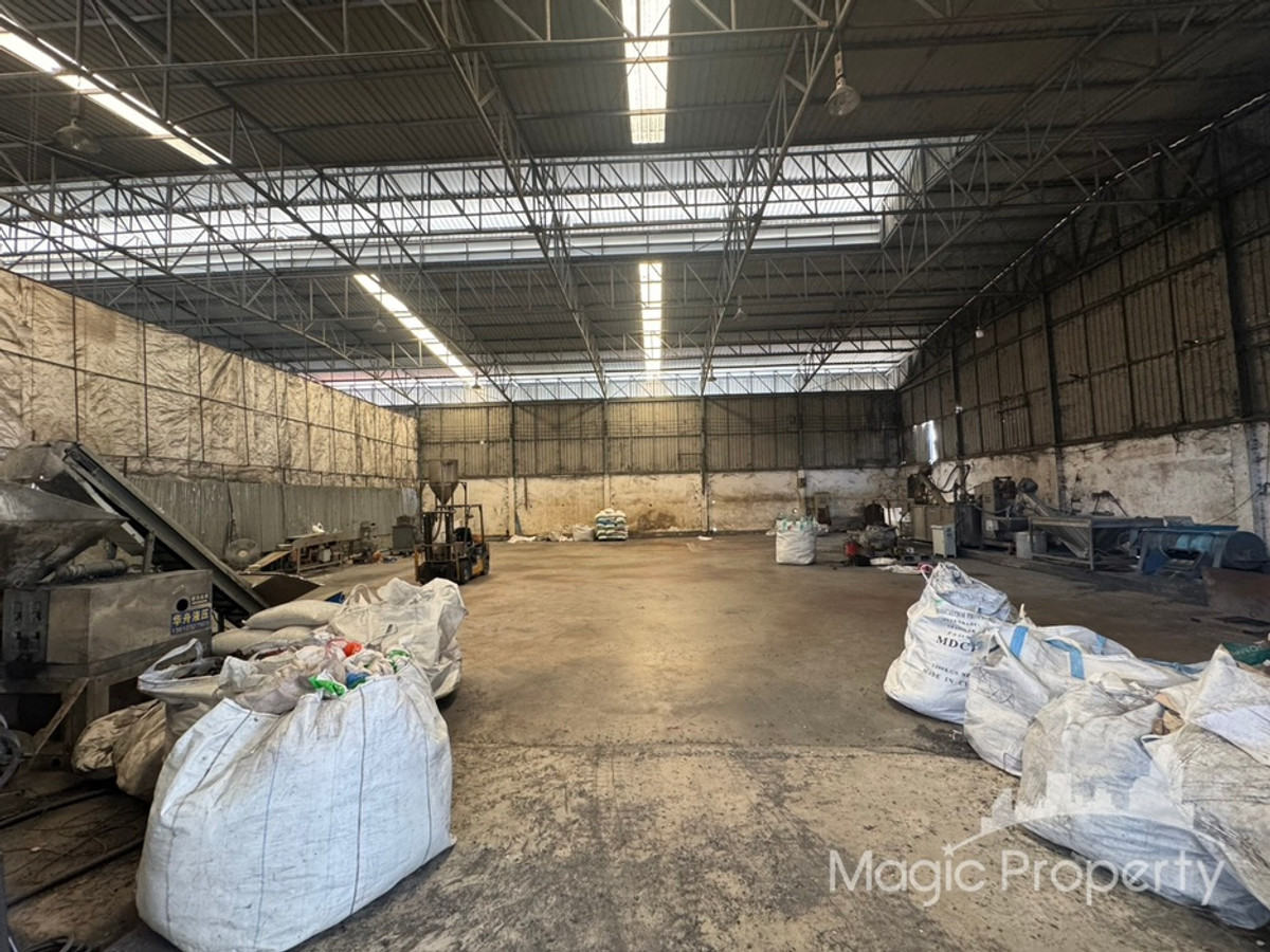 For SaleFactorySamut Prakan,Samrong : Land with Factory For Sale in Suwanbhut 1, Ban Khlong Takhian-ban Khlong Chet, Bang Pla Sub-district, Bang Phli District, Samut Prakan Provice
