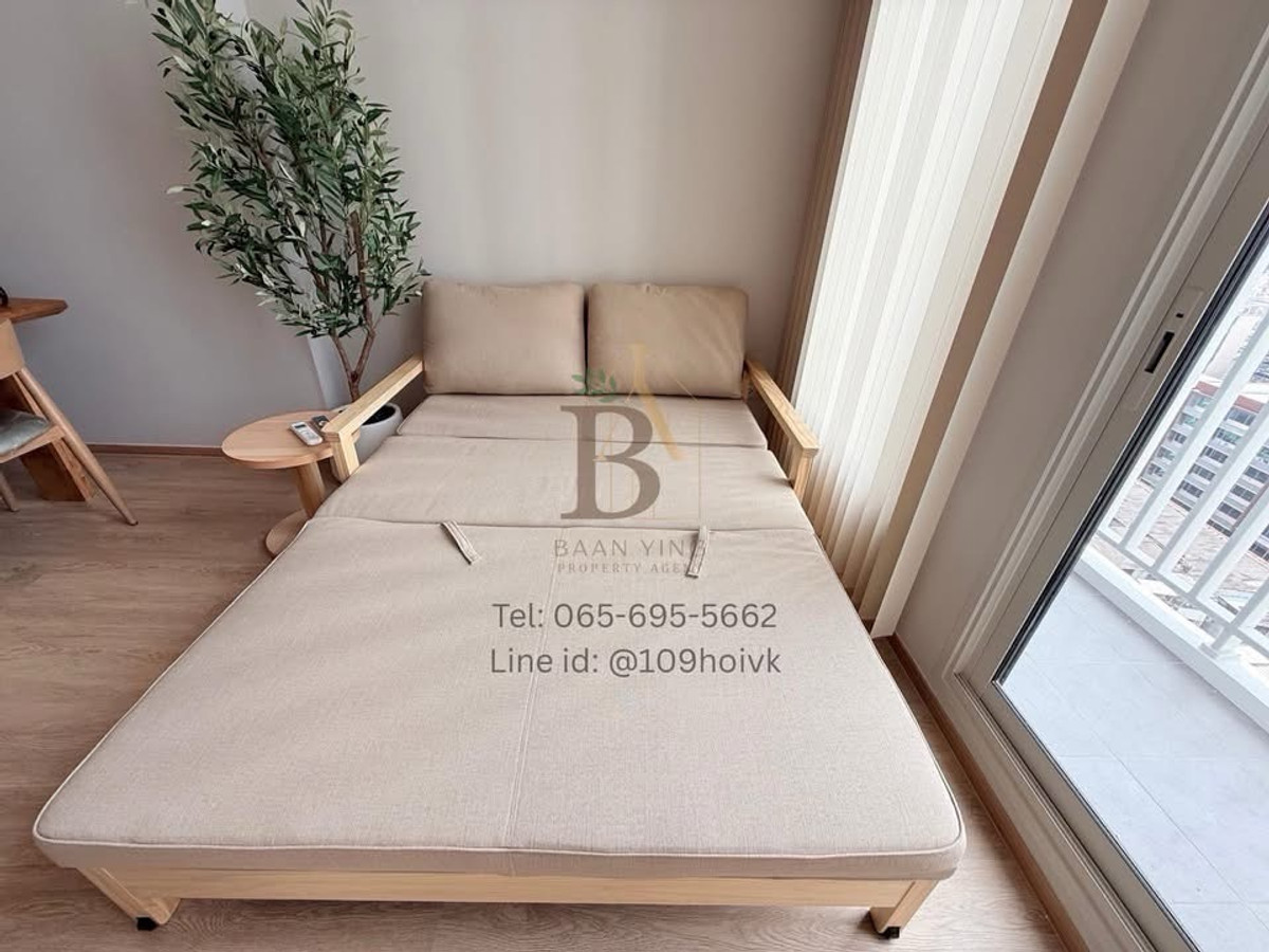 For RentCondoSiam Paragon ,Chulalongkorn,Samyan : This room is quiet, cant hear the street noise🌟❗️There is a sofa bed. Washing machine-dryer Ready to stay 🔥