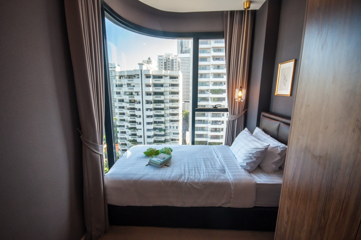 For RentCondoSukhumvit, Asoke, Thonglor : For rent Condo Ashton Asoke 2 bed 1 bath fully furnished (S03-1833) 