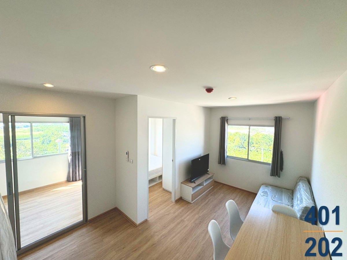 For RentCondoLadkrabang, Suwannaphum Airport : [สำหรับเช่าระยะสั้น] เสนา คิทท์ ฉลองกรุง - ลาดกระบัง เฟส 2 ห้องมุม (Type B 37.85 sq.m)