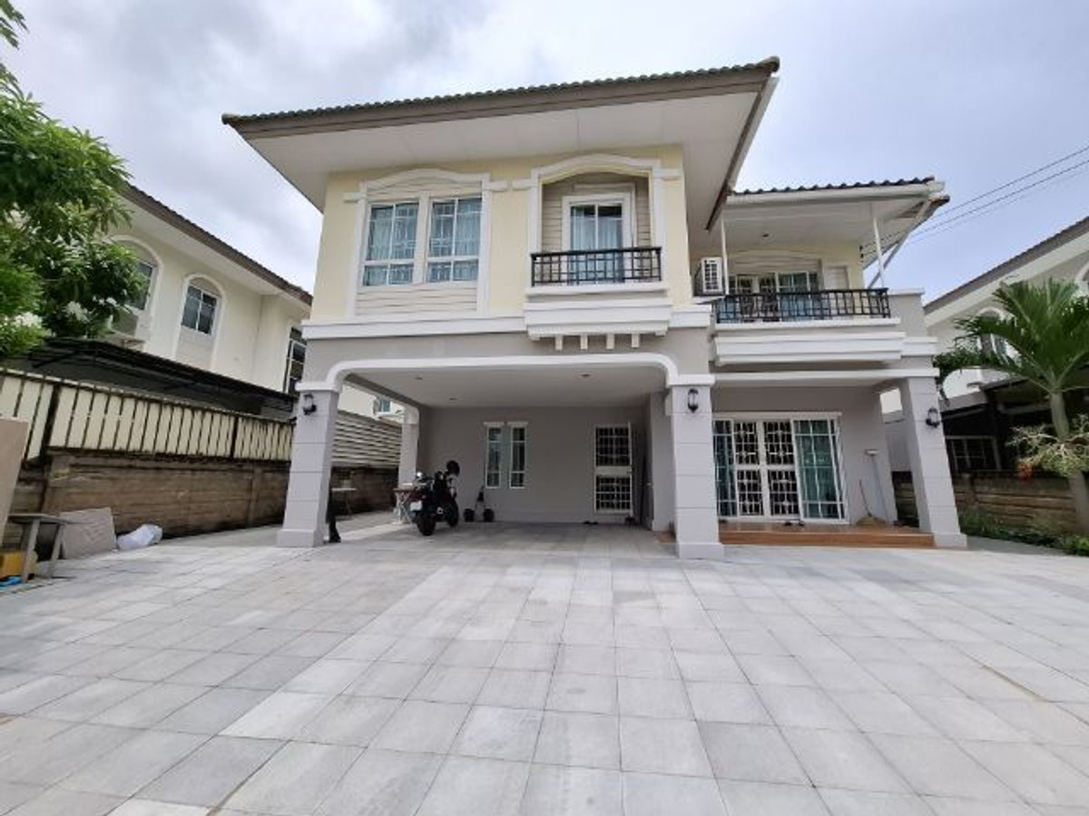 ขายบ้านลาดกระบัง สุวรรณภูมิ : 70ตรว 3นอน3น้ำ บ้านเดี่ยว 2 ชั้น ภัสสร เพรสทีจ อ่อนนุช 