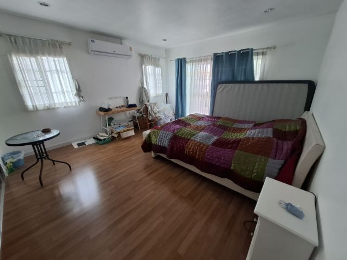 For SaleHouseLadkrabang, Suwannaphum Airport : 70 sq m, 3 bedrooms, 3 bathrooms, 2-story detached house, Passorn Prestige On Nut.