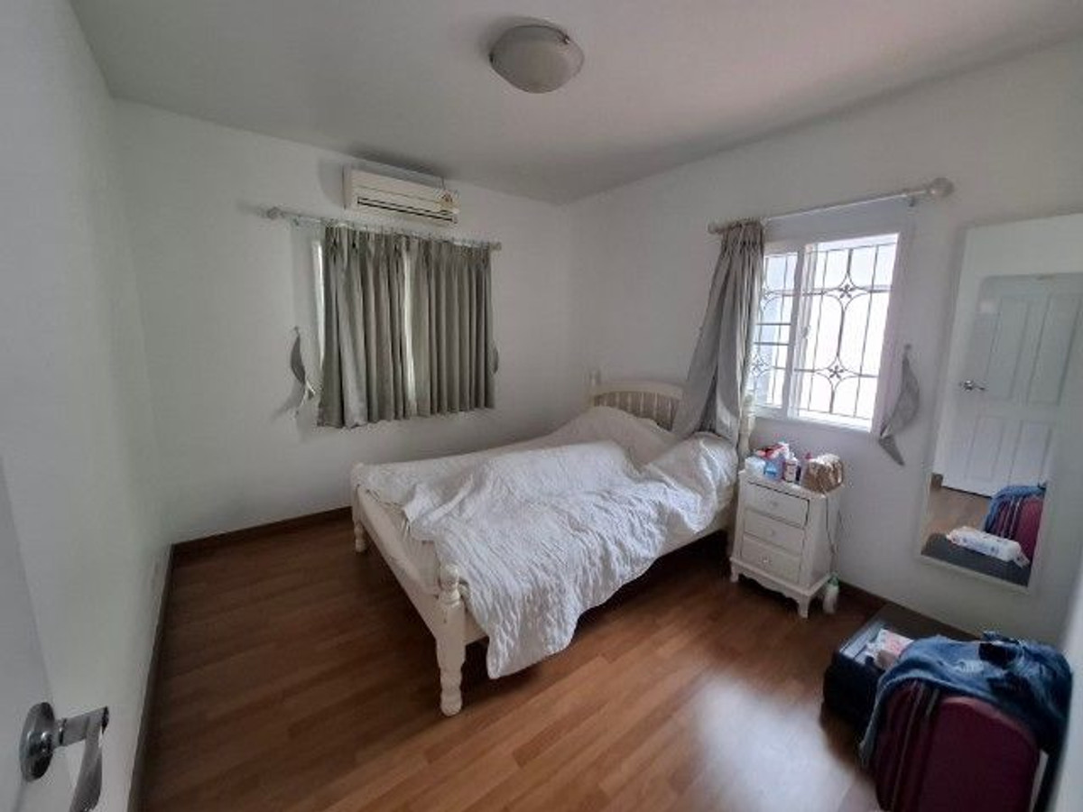 For SaleHouseLadkrabang, Suwannaphum Airport : 70 sq m, 3 bedrooms, 3 bathrooms, 2-story detached house, Passorn Prestige On Nut.