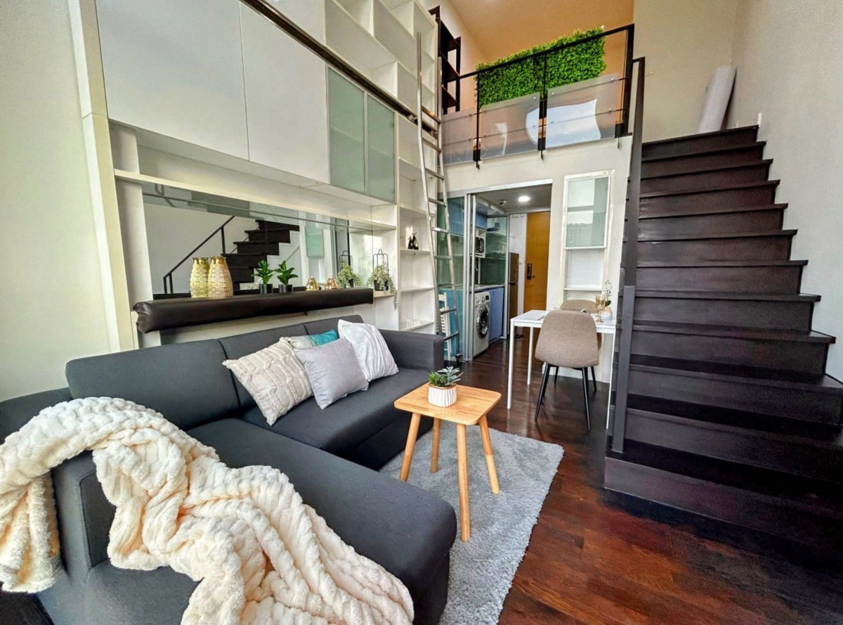 For SaleCondoSukhumvit, Asoke, Thonglor : Pet Friendly Duplex Near BTS Thonglor 300m | Ideo Morph 38 Sukhumvit 38 | Renovated  • Great View